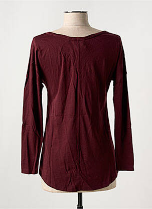 T-shirt manches 3/4 manches 3/4 rouge SALSA femme