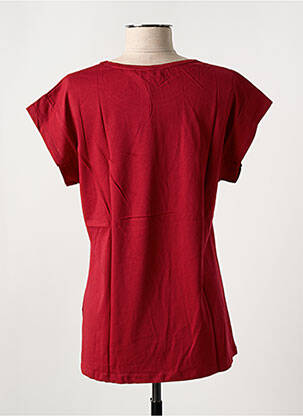 T-shirt imprimé fantaisie manches courtes rouge SALSA femme