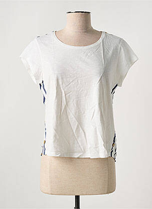 T-shirt stretch manches courtes beige SALSA femme