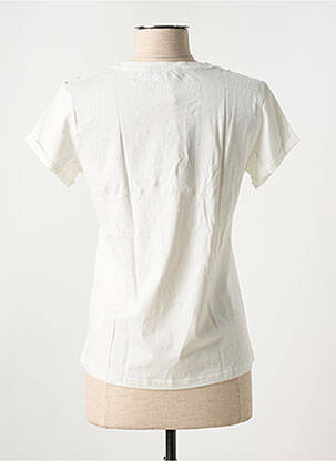 T-shirt sérigraphie manches courtes beige SALSA femme