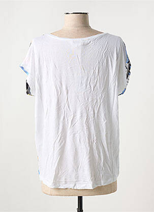 Top coupe fluide manches courtes bleu SALSA femme