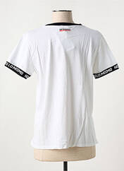 T-shirt blanc DESIGUAL pour femme seconde vue