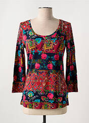 T-shirt bleu DESIGUAL pour femme seconde vue