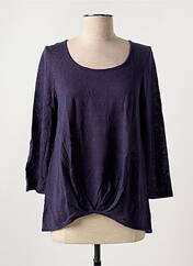 T-shirt bleu LISANZA pour femme seconde vue