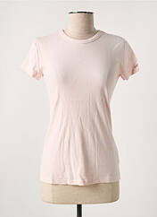 T-shirt rose REPLAY pour femme seconde vue