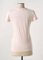 T-shirt rose REPLAY pour femme seconde vue