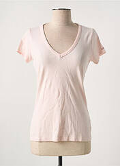 T-shirt rose REPLAY pour femme seconde vue