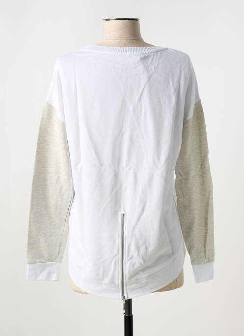 Sweat-shirt stretch manches longues bleu SALSA femme