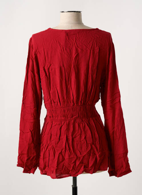Blouse manches longues manches longues rouge SALSA femme