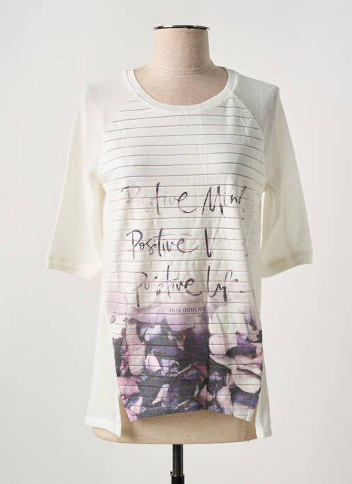 Top blanc SALSA pour femme