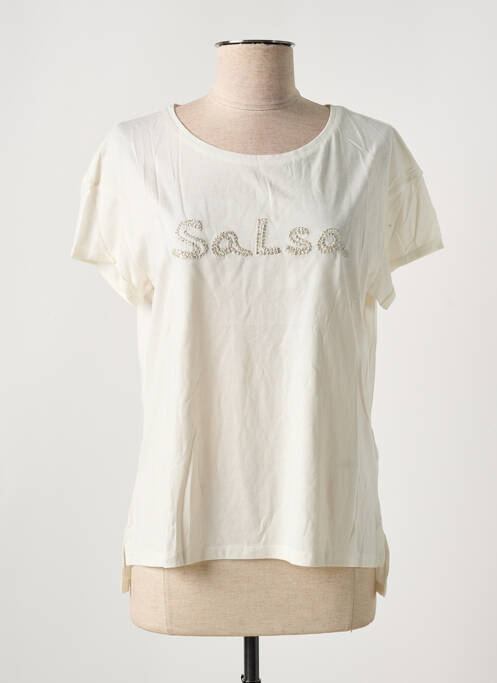 T-shirt beige SALSA pour femme