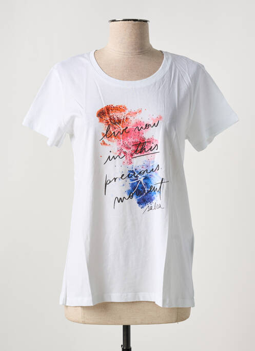 T-shirt blanc SALSA pour femme
