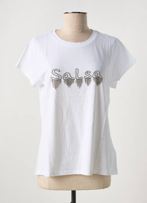 T-shirt blanc SALSA pour femme