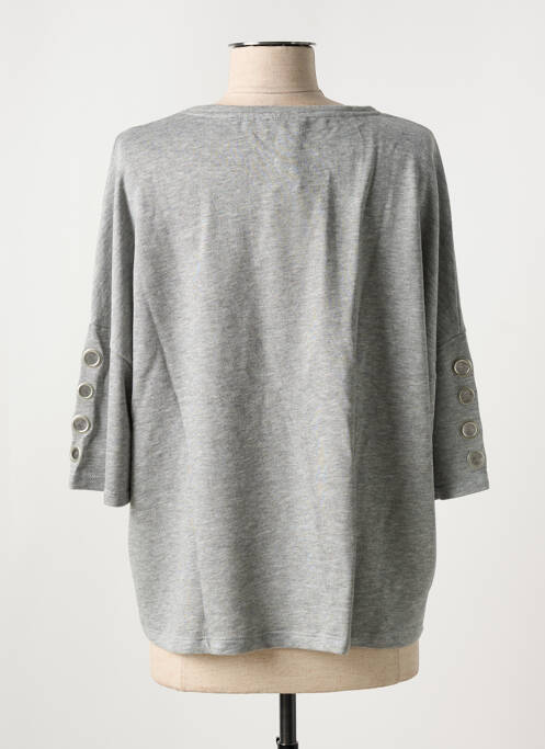 T-shirt gris SALSA pour femme