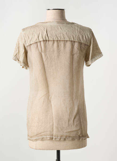 T-shirt marron DDP pour femme