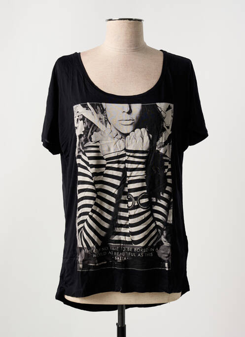 T-shirt noir SALSA pour femme
