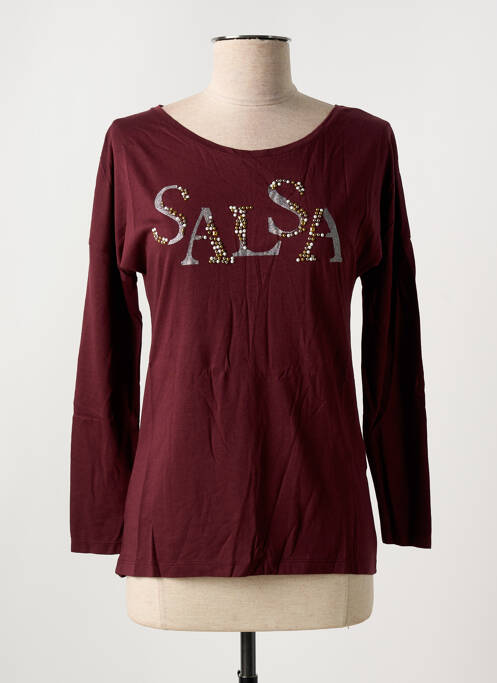 T-shirt rouge SALSA pour femme