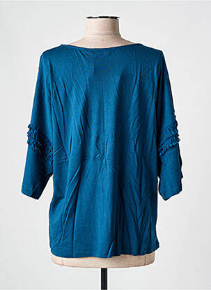 T-shirt manches 3/4 manches 3/4 bleu SALSA femme