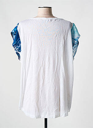 T-shirt stretch manches courtes bleu SALSA femme