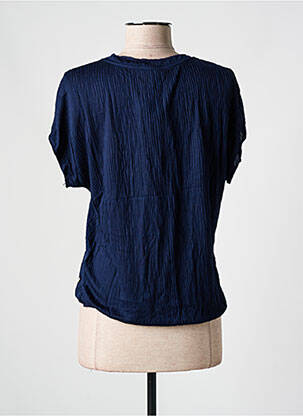T-shirt stretch manches courtes bleu SALSA femme