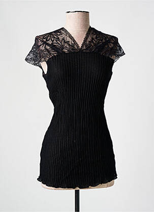 Top/caraco stretch noir LISANZA femme