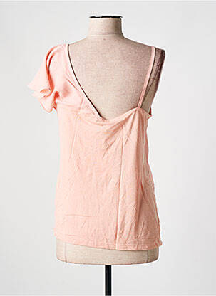 Top coupe fluide fines bretelles rose SALSA femme