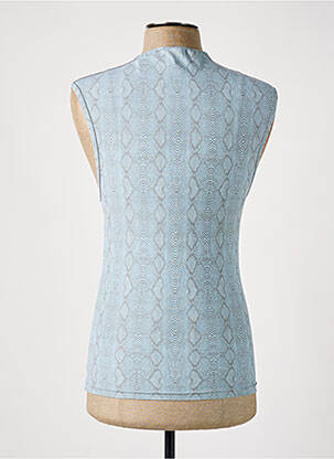 Débardeur coupe cintrée sans manche bleu HOM homme