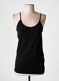 Top/caraco bretelles élastiquées noir LISANZA femme