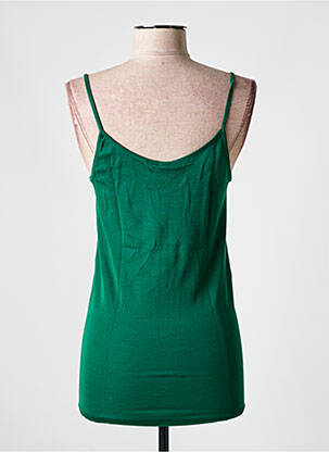 Top/caraco bretelles élastiquées vert LISANZA femme