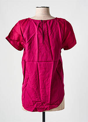 Blouse manches courtes manches courtes rouge SALSA femme