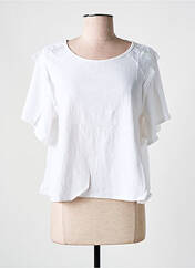 Chemisier maternité blanc SALSA pour femme seconde vue