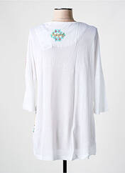 T-shirt blanc DESIGUAL pour femme seconde vue