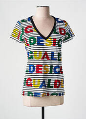 T-shirt noir DESIGUAL pour femme seconde vue