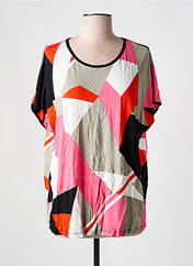 T-shirt rose FRANSA pour femme seconde vue