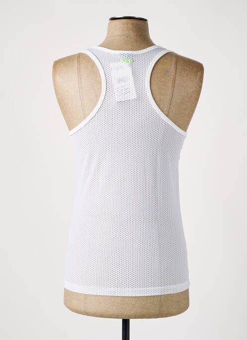 Débardeur coupe cintrée sans manche beige IMPETUS homme