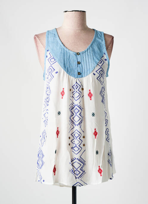 Blouse bleu DESIGUAL pour femme