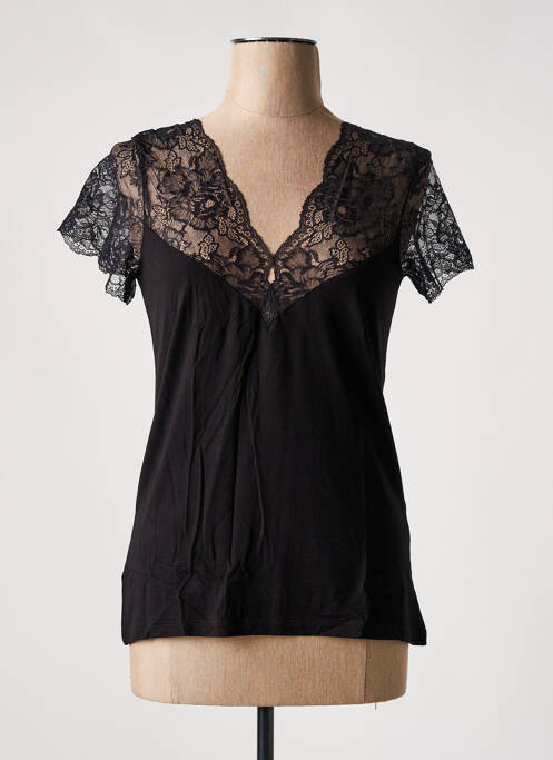 Top/Caraco noir LISANZA pour femme