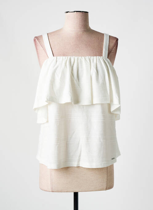 Top blanc SALSA pour femme