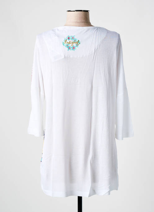 T-shirt blanc DESIGUAL pour femme