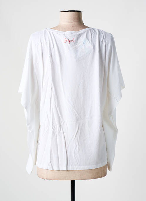 T-shirt blanc DESIGUAL pour femme