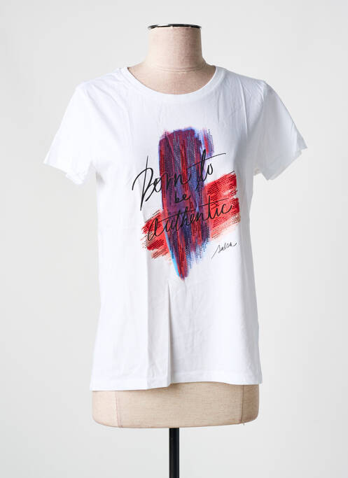 T-shirt blanc SALSA pour femme