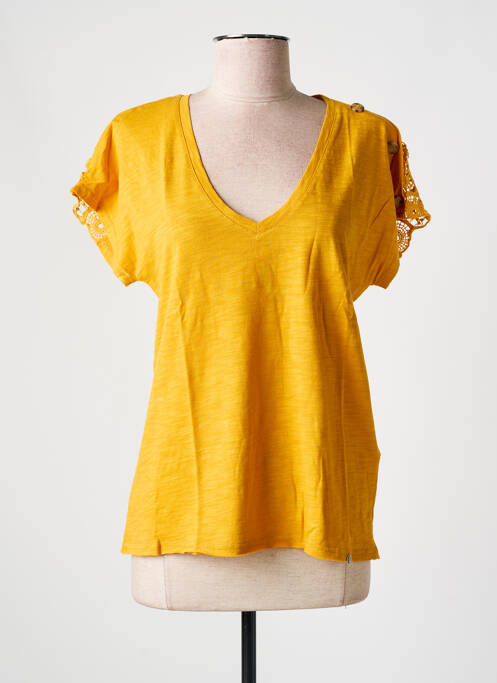 T-shirt jaune SALSA pour femme