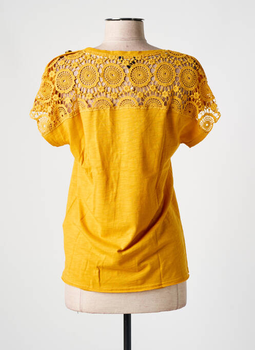 T-shirt jaune SALSA pour femme