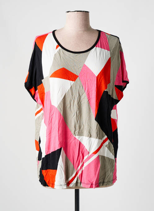 T-shirt rose FRANSA pour femme