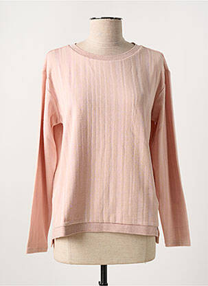 Pull coupe cintrée manches longues rose SALSA femme