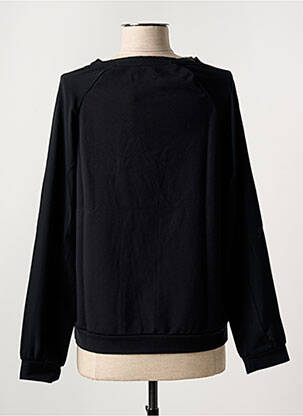 Sweat-shirt broderie manches longues noir SALSA femme