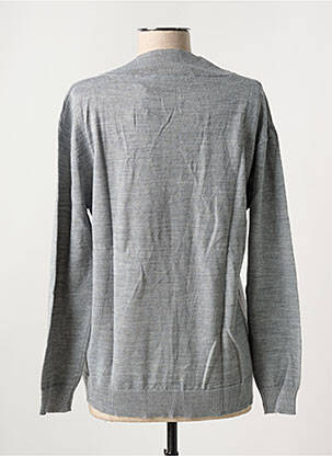 Pull tissage chiné manches longues gris SALSA femme