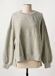 Pull stretch manches longues gris SALSA femme