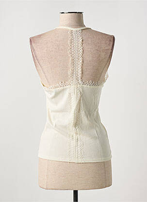 Top stretch fines bretelles beige SALSA femme