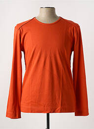 T-shirt coupe cintrée manches longues orange HOM homme